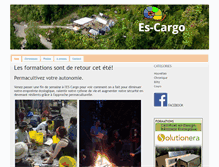 Tablet Screenshot of es-cargo.qc.ca